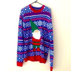 NWOT 33 Degrees XL Gnome XL Perfect Ugly Christmas Sweater